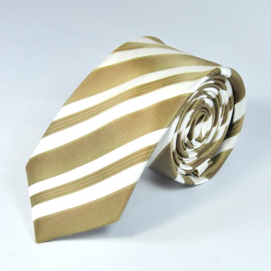 Golden Diagonal Style Tie