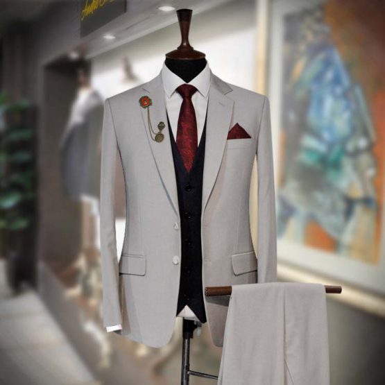 Buy Elegant 3 Piece Ready to Wear Suit by Andre Emilio