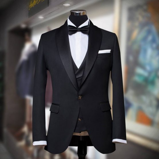 Buy Men's Black shawl Lapel Tuxedo