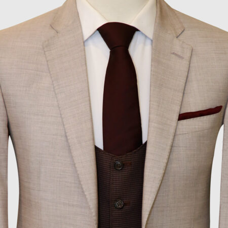 Off White Three Piece Suit