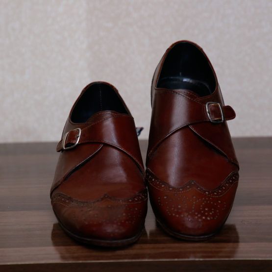 Single Monk Strap Shoes