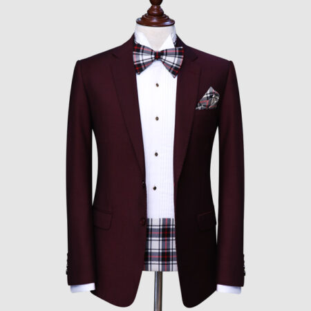 Burgundy Tuxedo