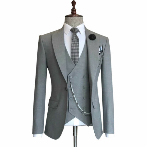 Light Grey 3 Piece Suit