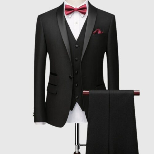 Classic Black Tuxedo Suit for Men