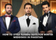 Winter Tuxedo Styling For Pakistani Weddings