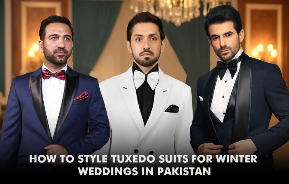 Winter Tuxedo Styling For Pakistani Weddings