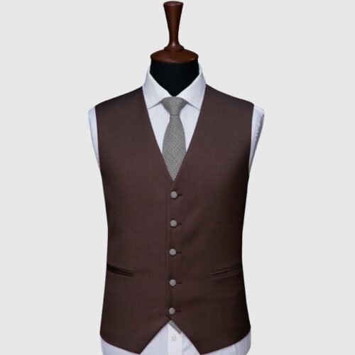 Brown Waistcoat For Men
